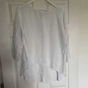 Terzo Millenio Linen Top